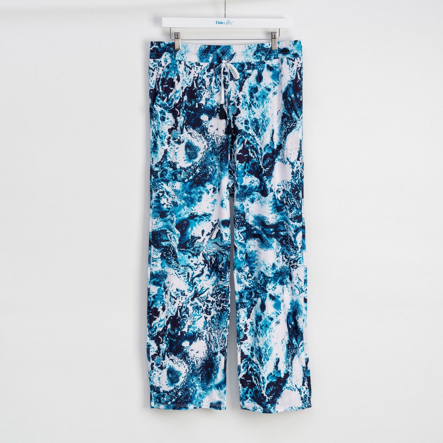 Dark Blue Marble Essential Lounge Pants