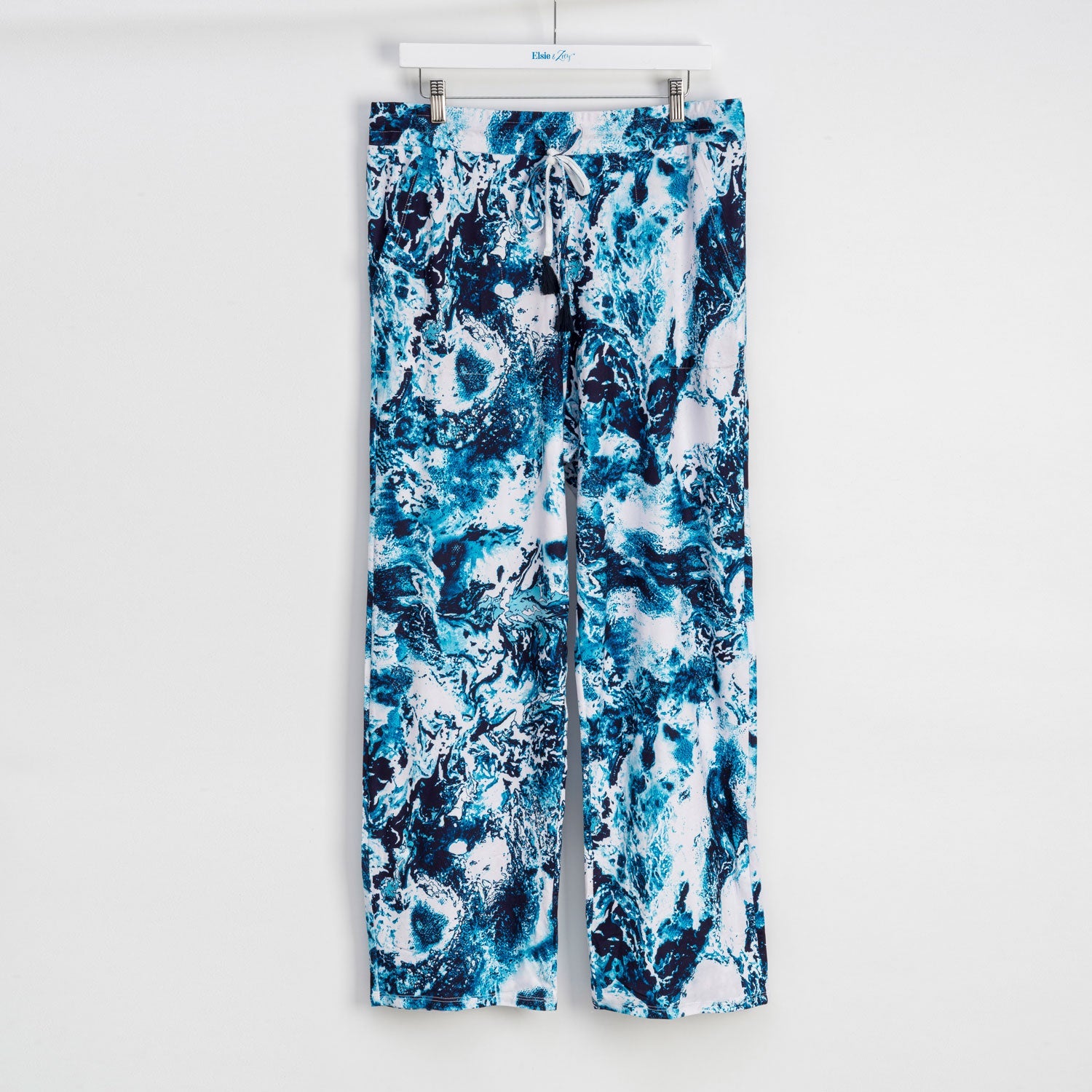 Dark Blue Marble Essential Lounge Pants