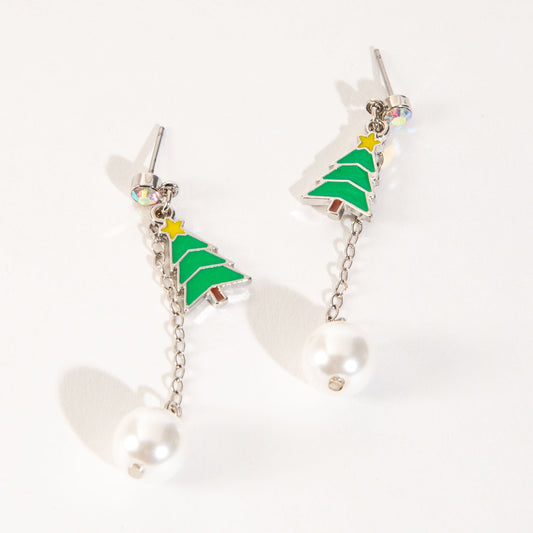 Joy Tree Pearl Earrings