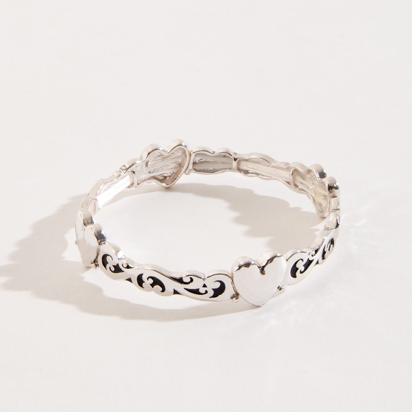 Kari Heart Cuff Bracelet