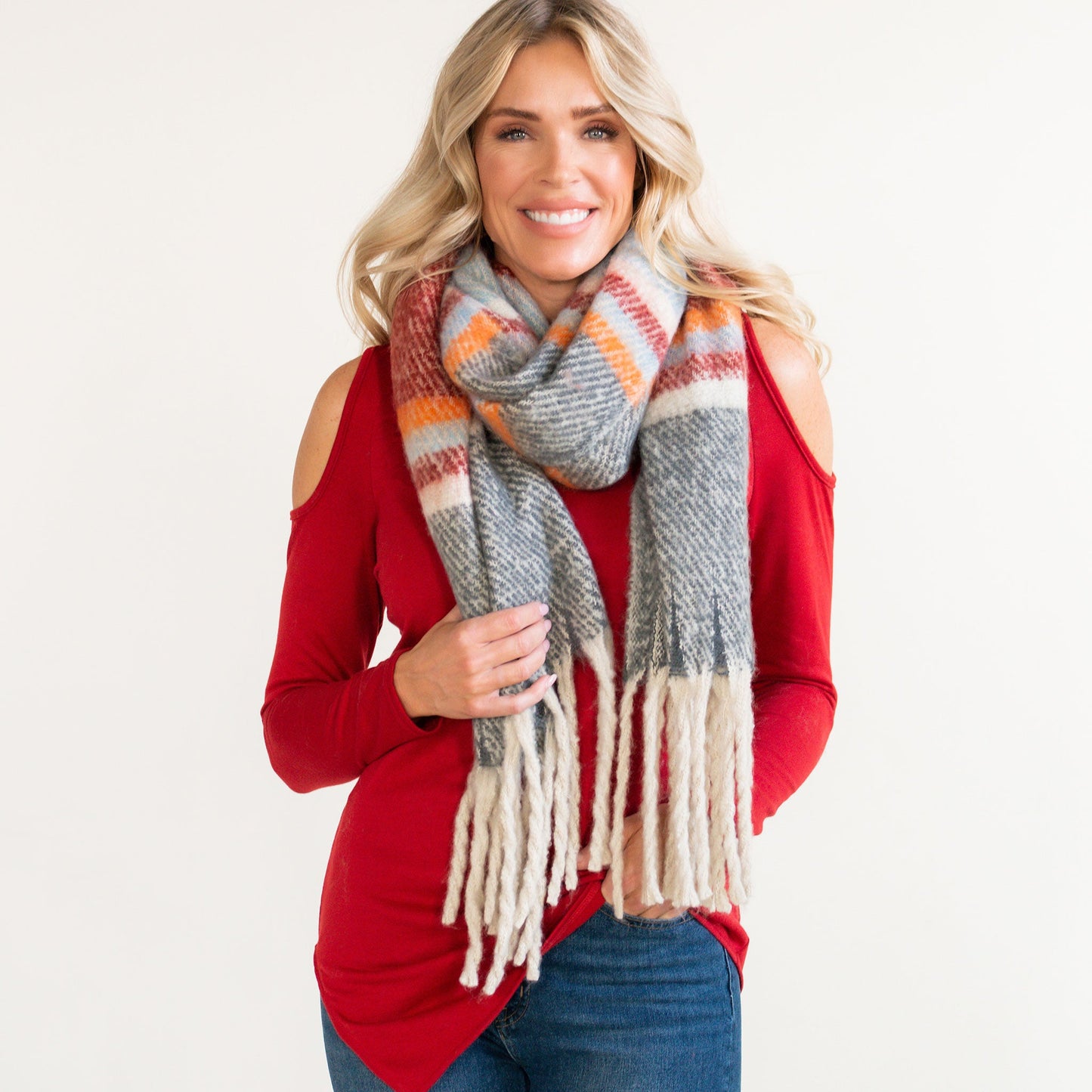 Olivia Cold Shoulder Top
