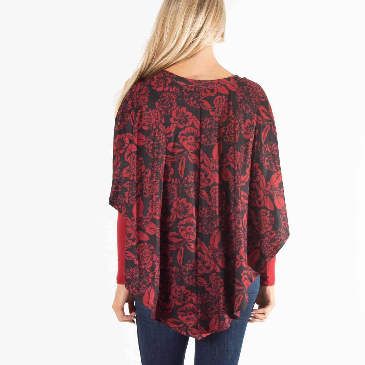 Addie Poncho Top