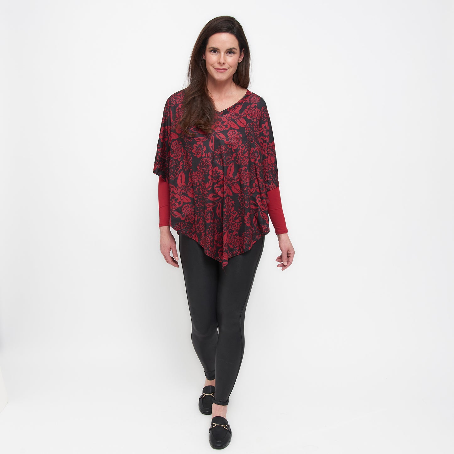 Addie Poncho Top