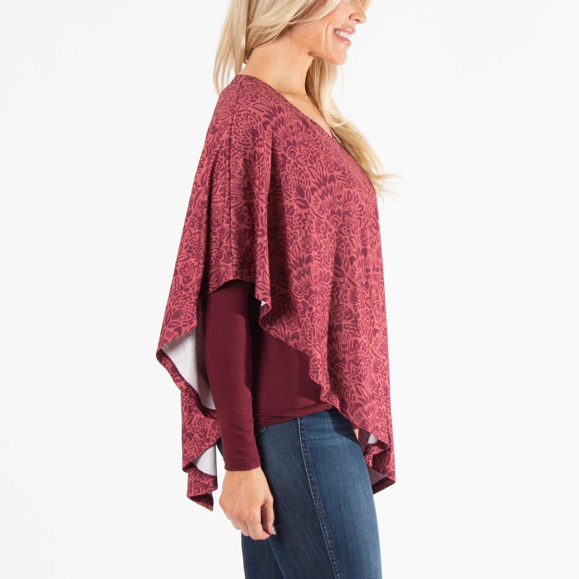 Addie Poncho Top