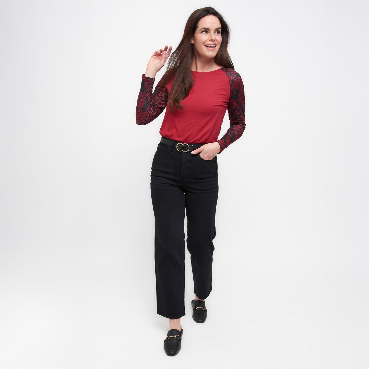 Victoria Raglan Top