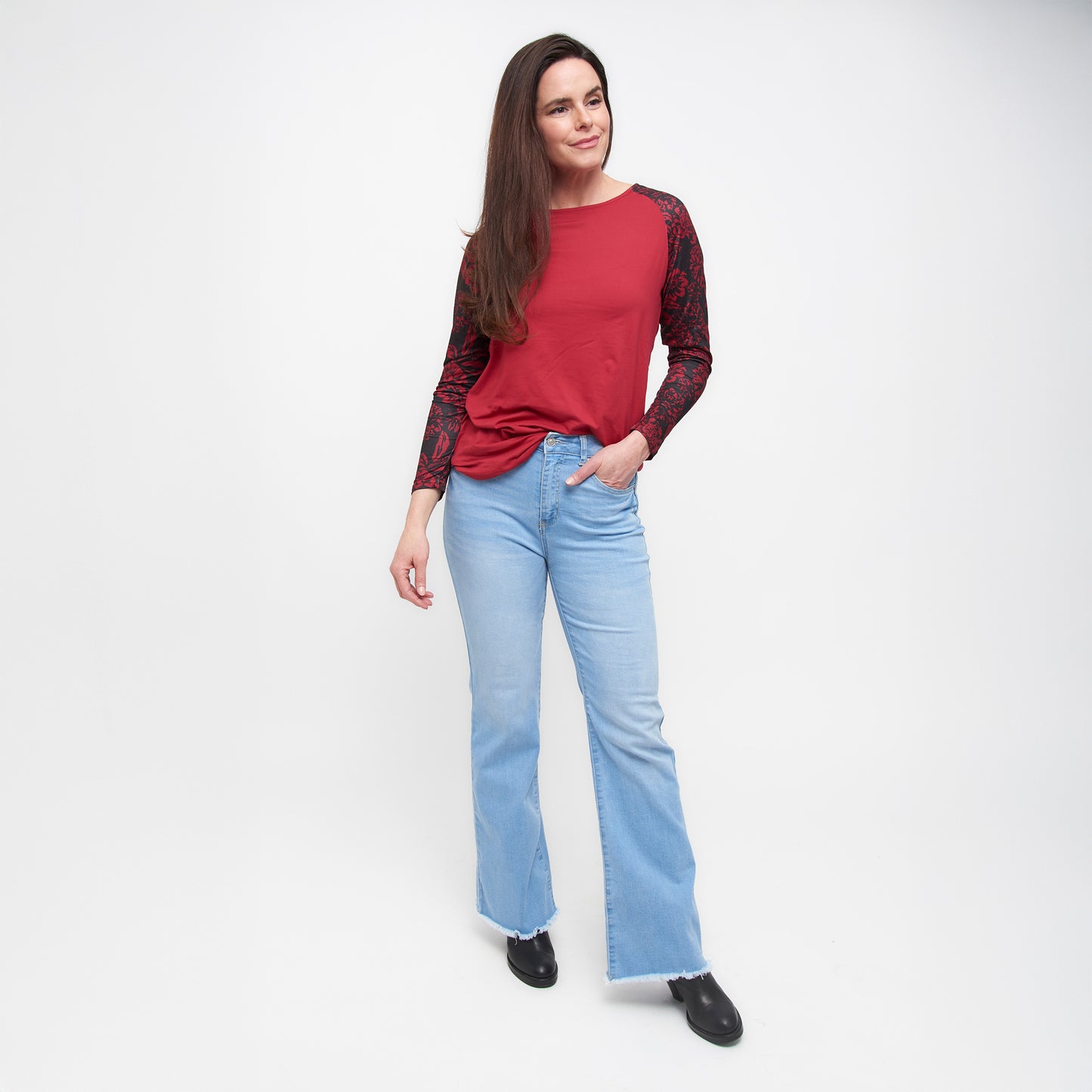 Victoria Raglan Top