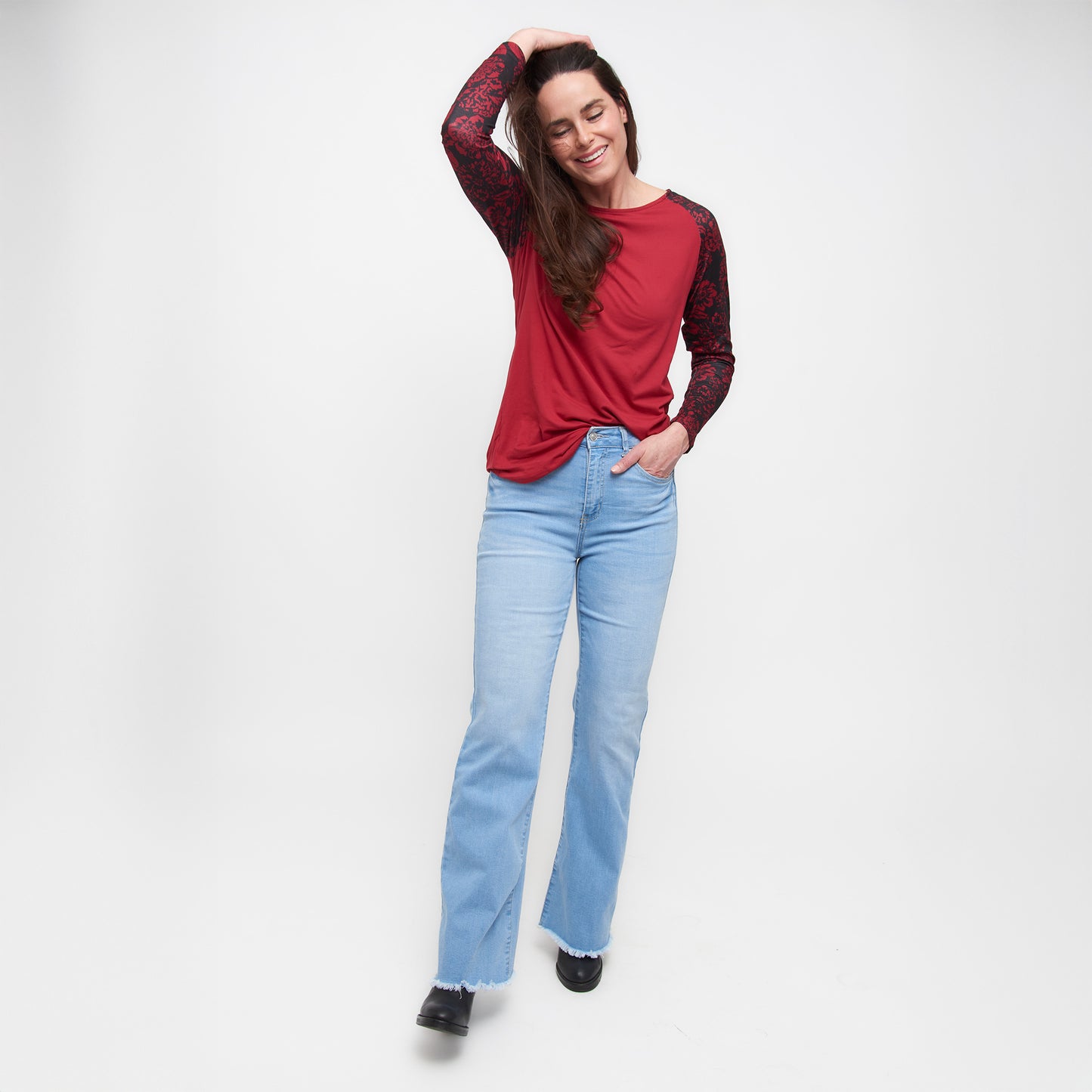Victoria Raglan Top