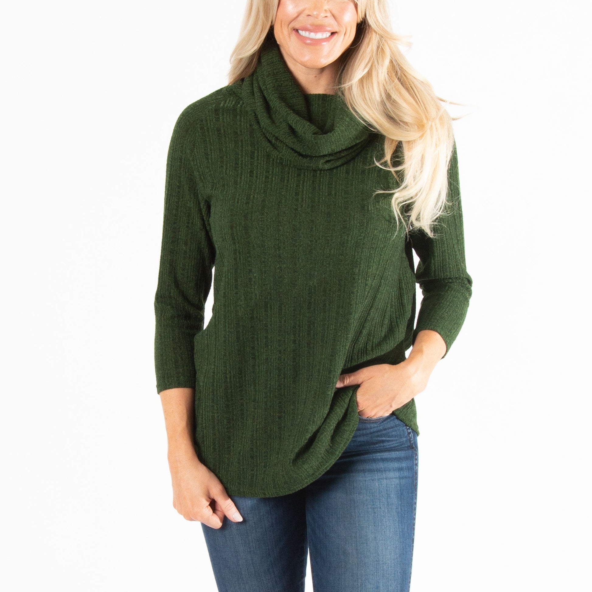 Lola Cowl Neck Swing Top