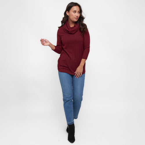 Lola Cowl Neck Swing Top