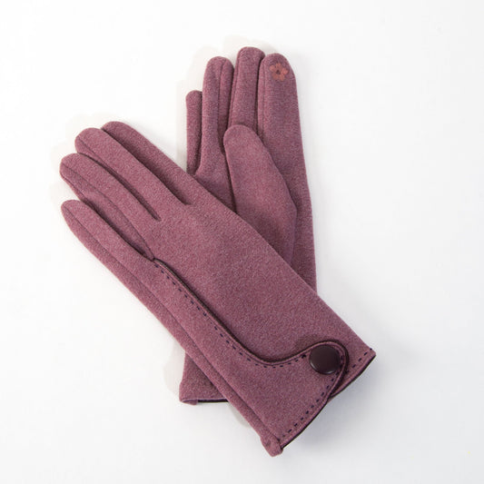 Aly Button Gloves