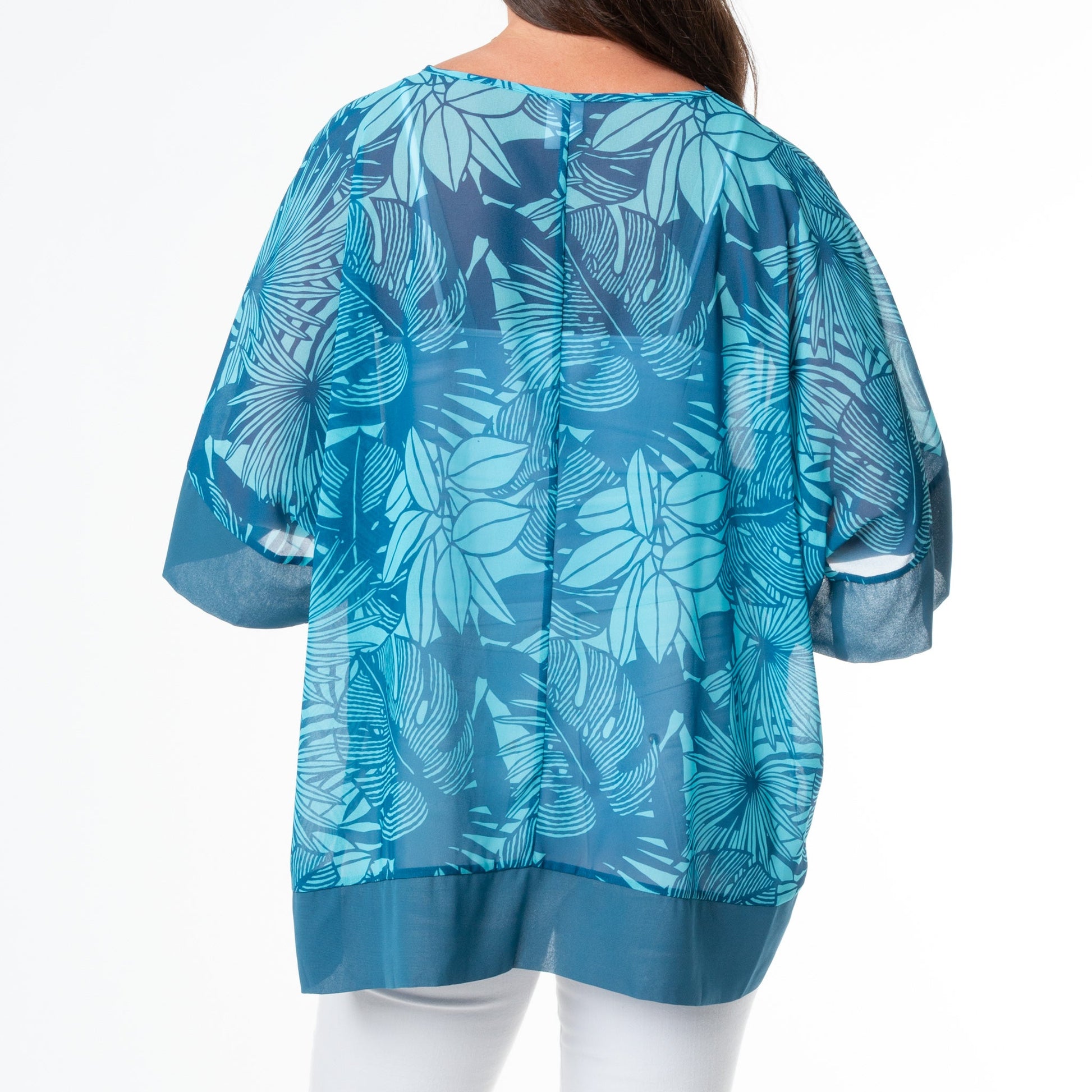 Elsie & Zoey Lexi Sheer Poncho