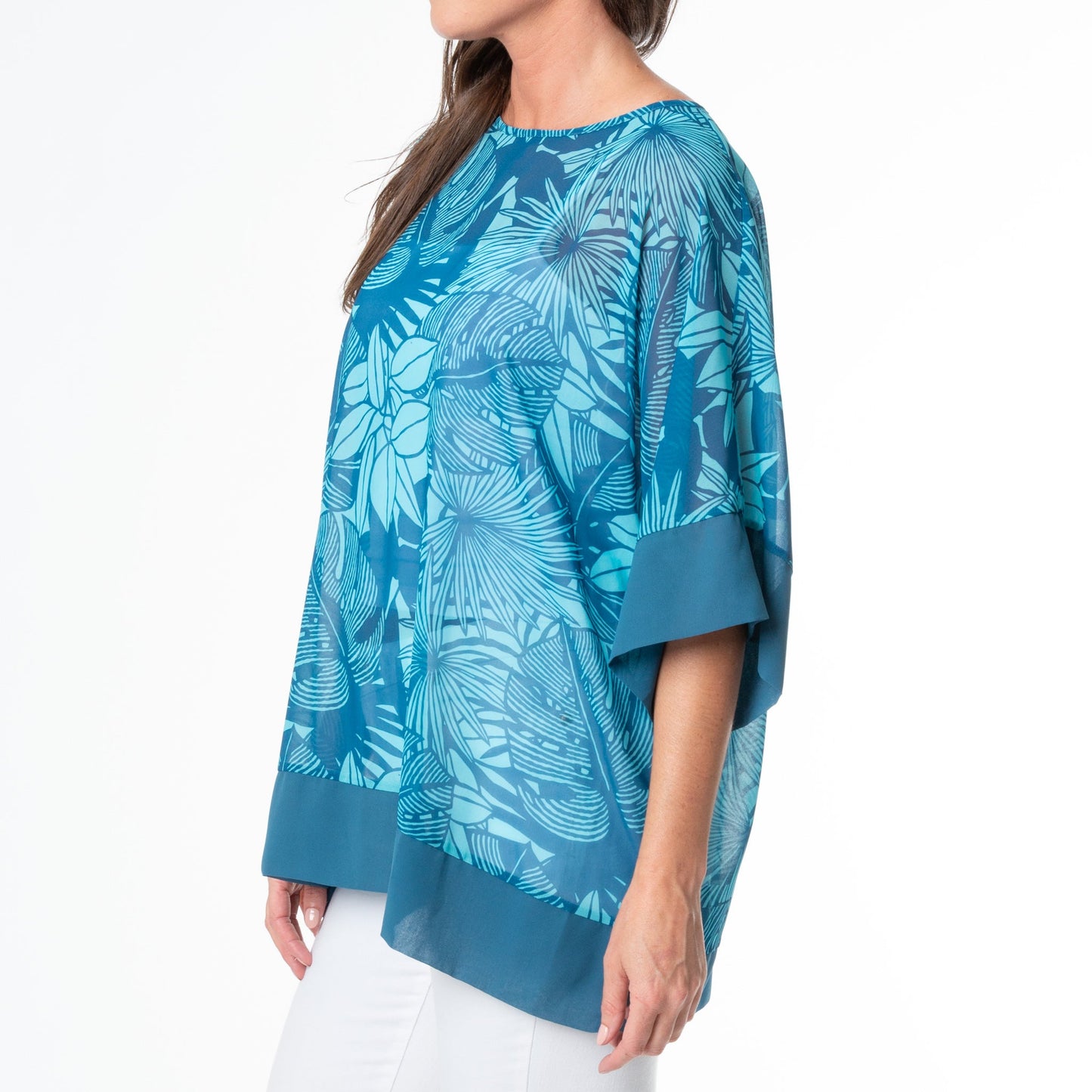 Elsie & Zoey Lexi Sheer Poncho