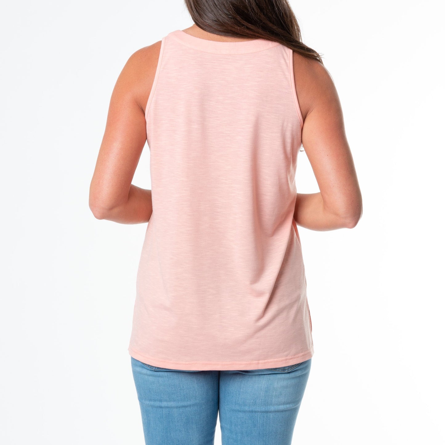 Elsie & Zoey  Fallon Scoop Neck Tank