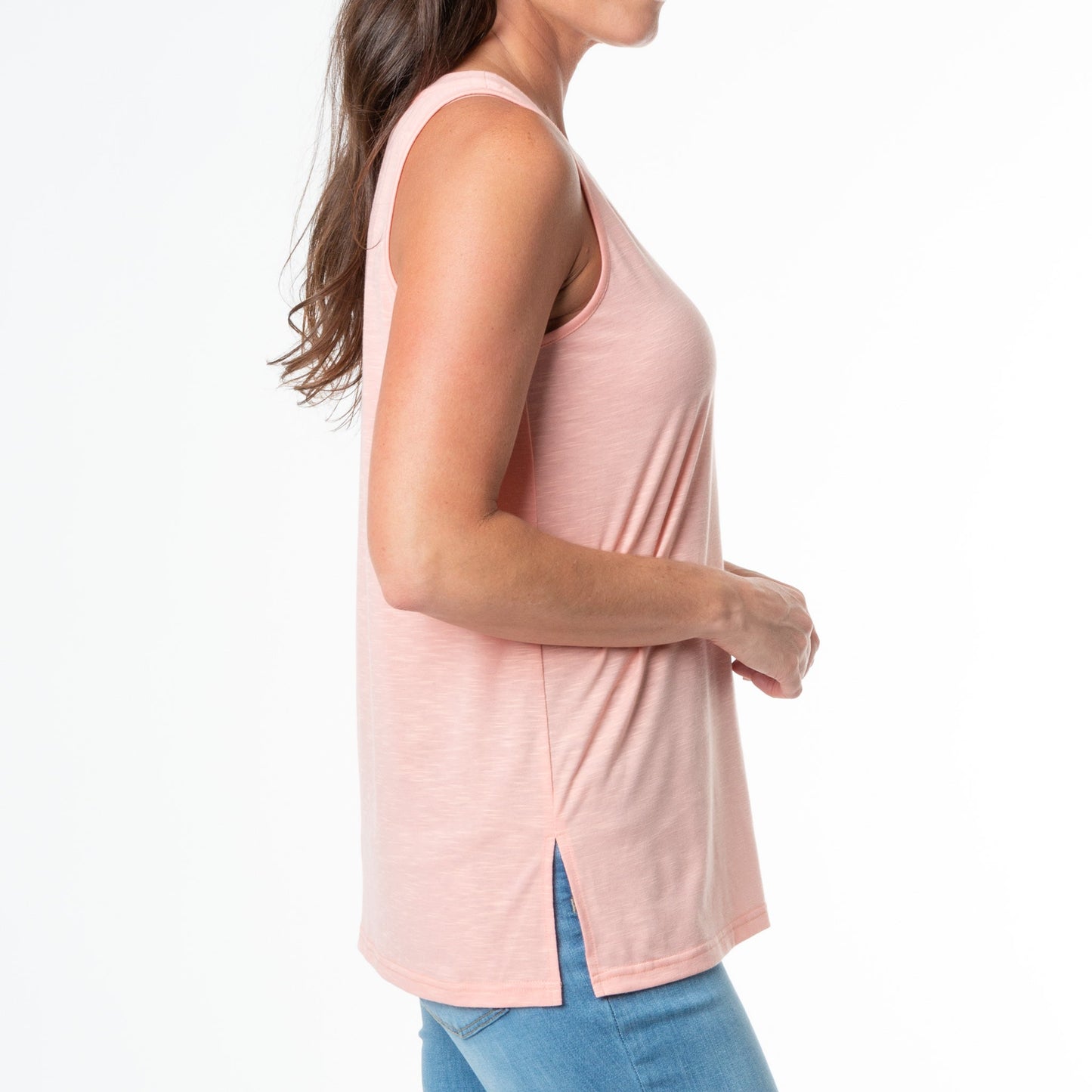 Elsie & Zoey  Fallon Scoop Neck Tank