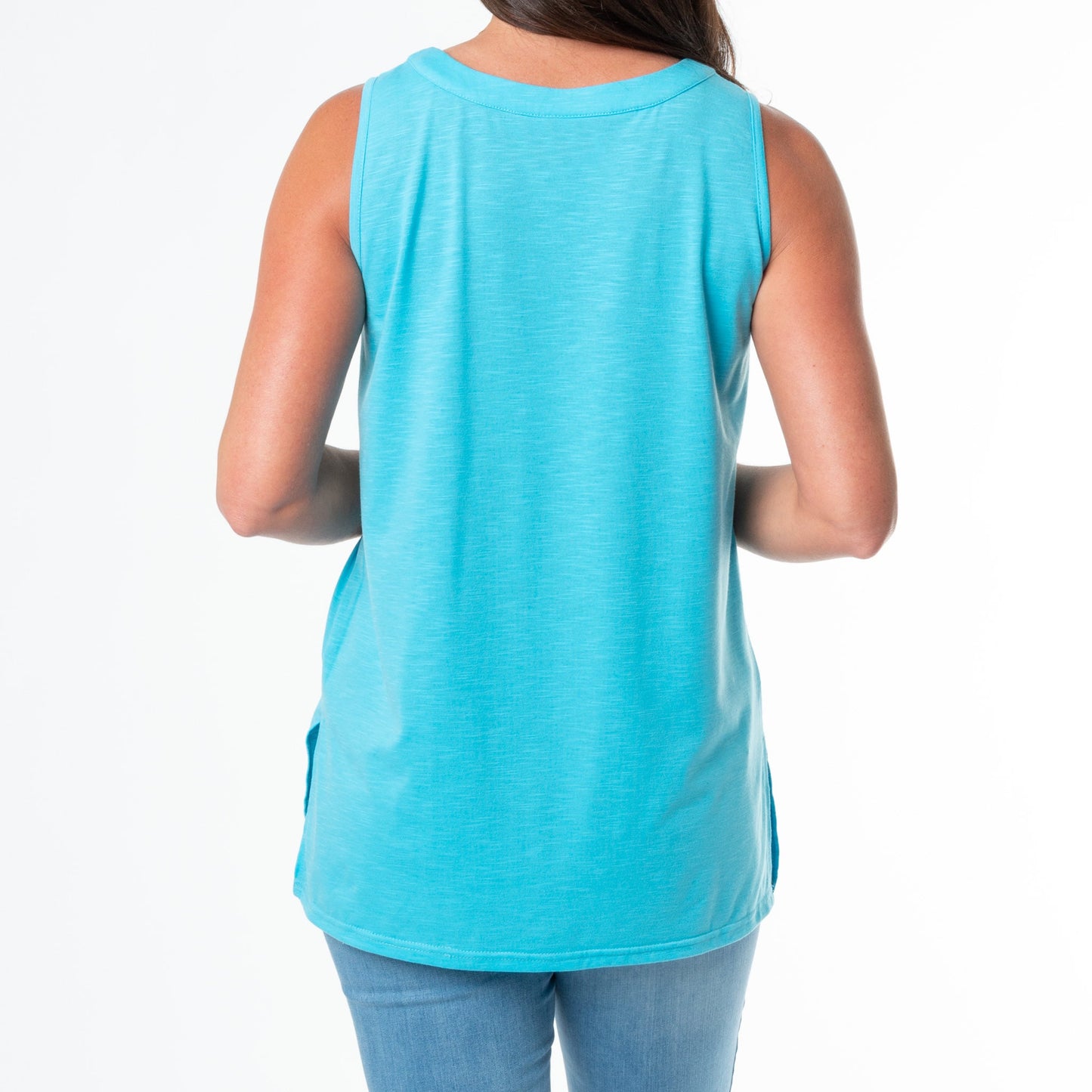 Elsie & Zoey  Fallon Scoop Neck Tank