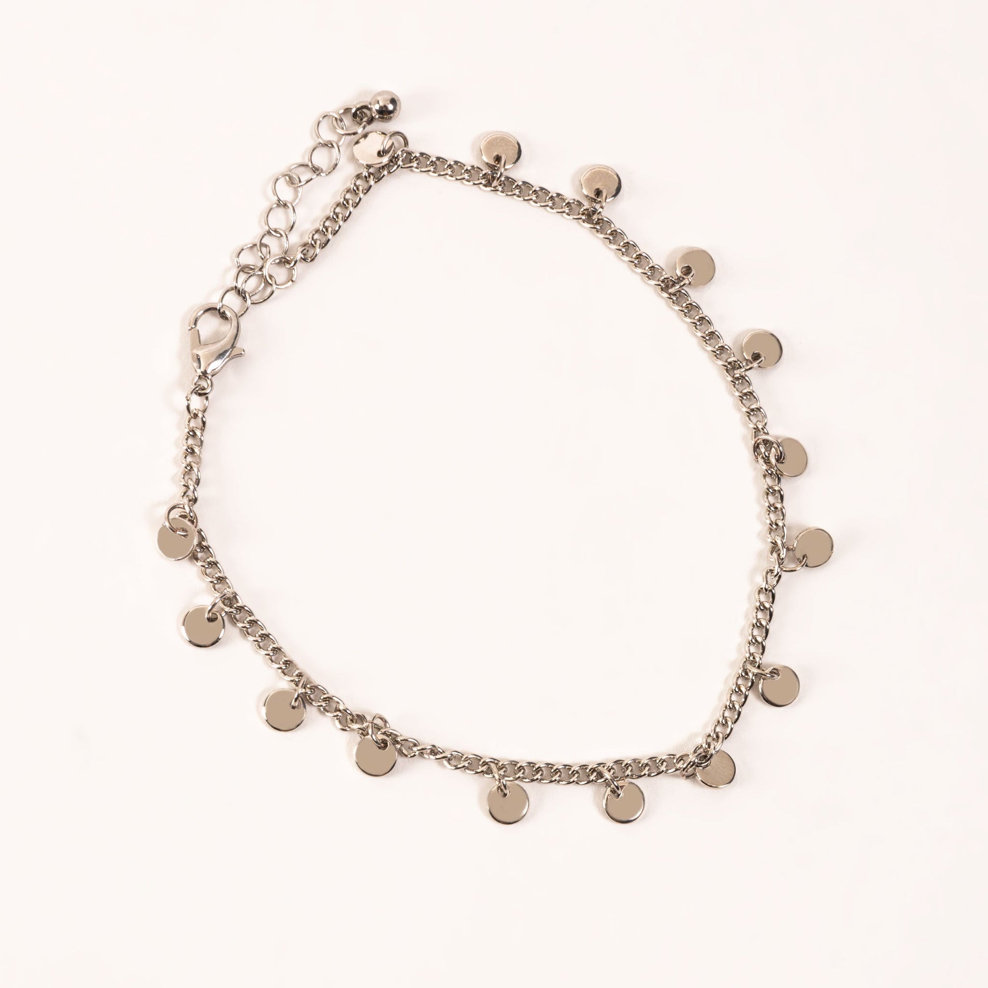 Elsie & Zoey Alexis Disc Chain Anklet