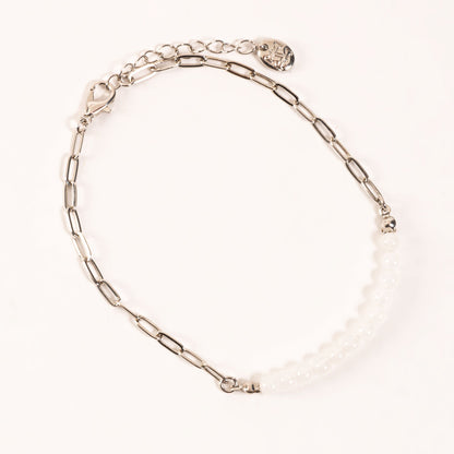 Elsie & Zoey Alexis Beaded Chain Anklet