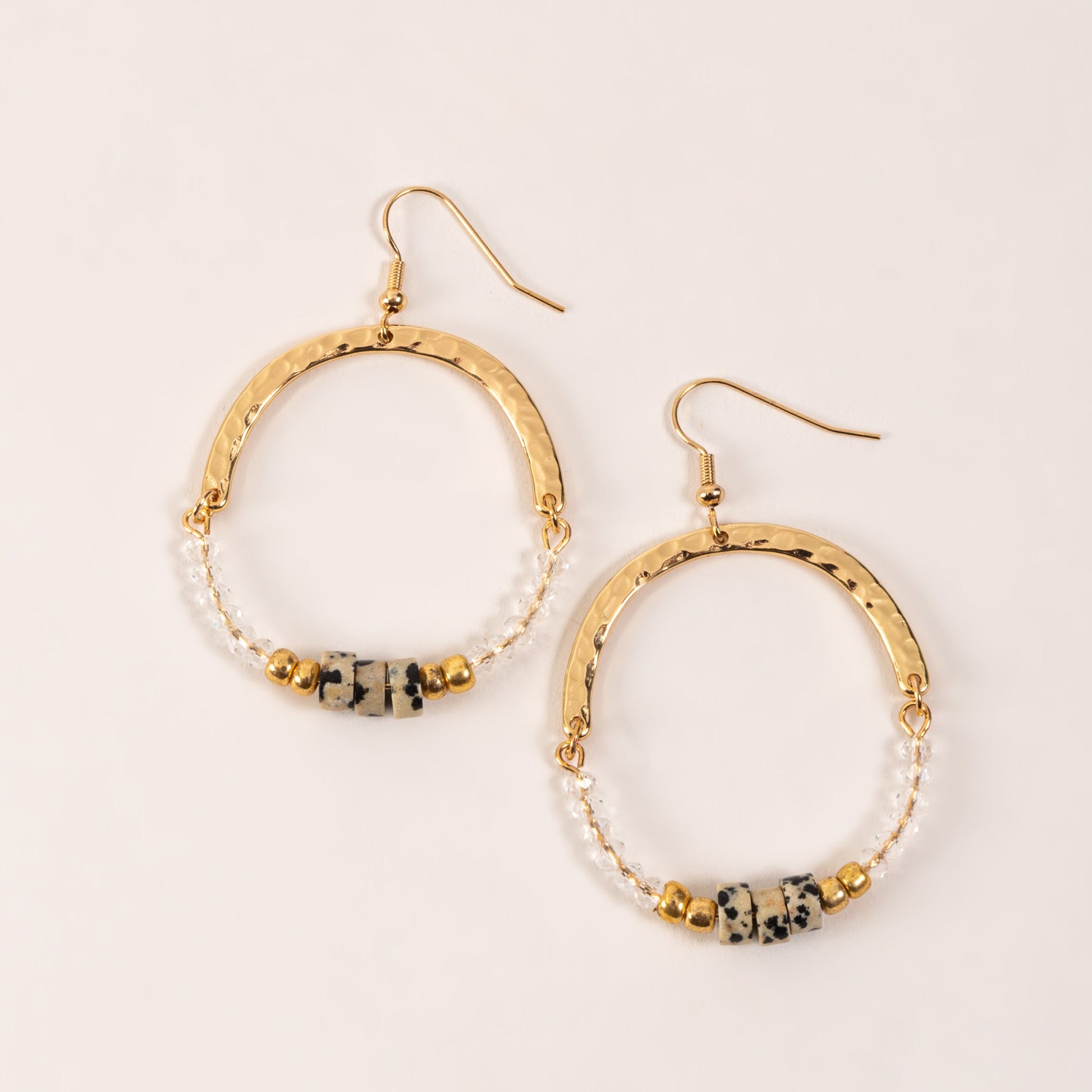 Elsie & Zoey Ashli Beaded Round Earrings