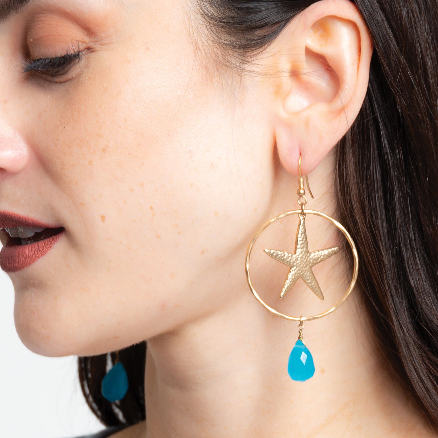 Elsie & Zoey Naia Charm Earrings