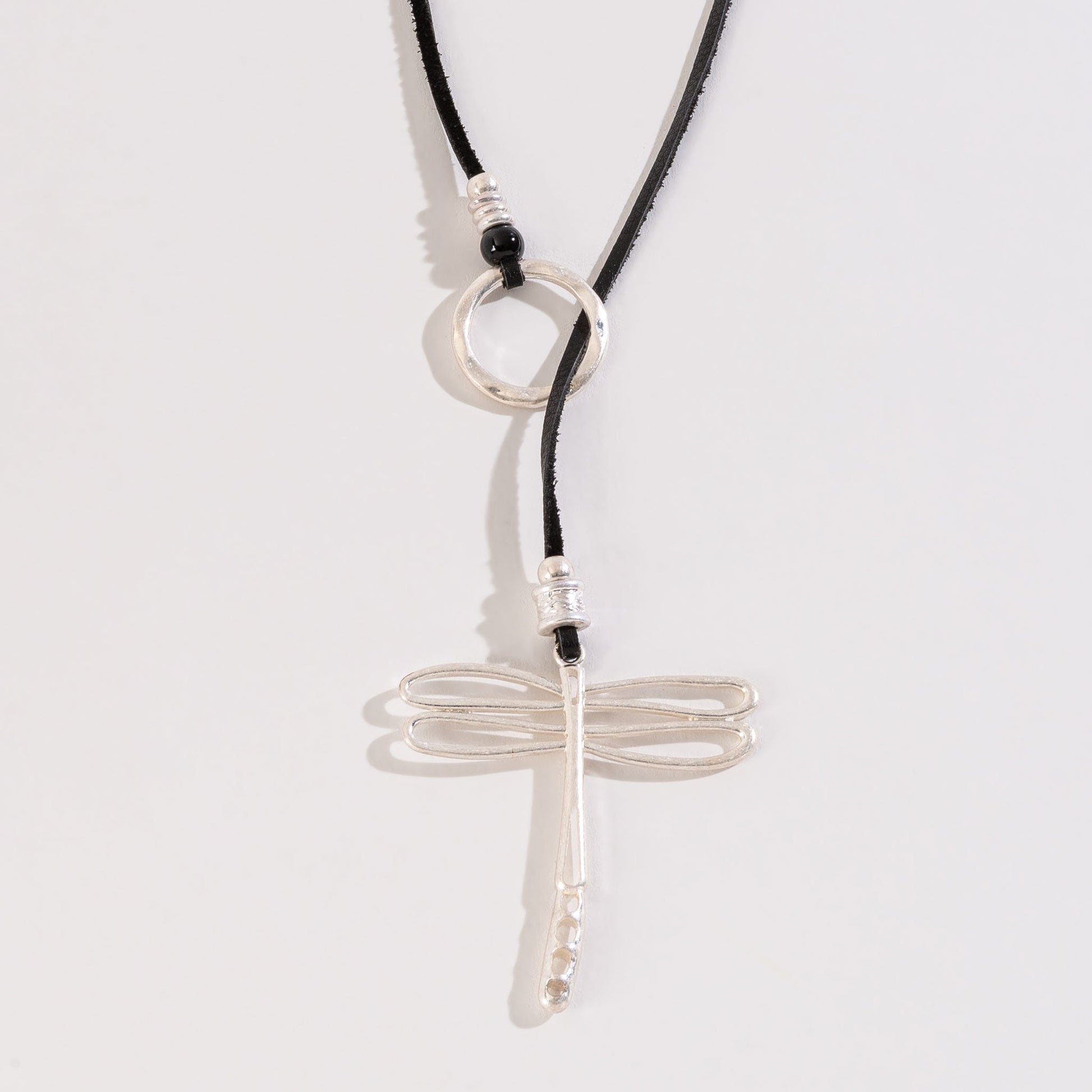 Indi Dragonfly Lariat Necklace