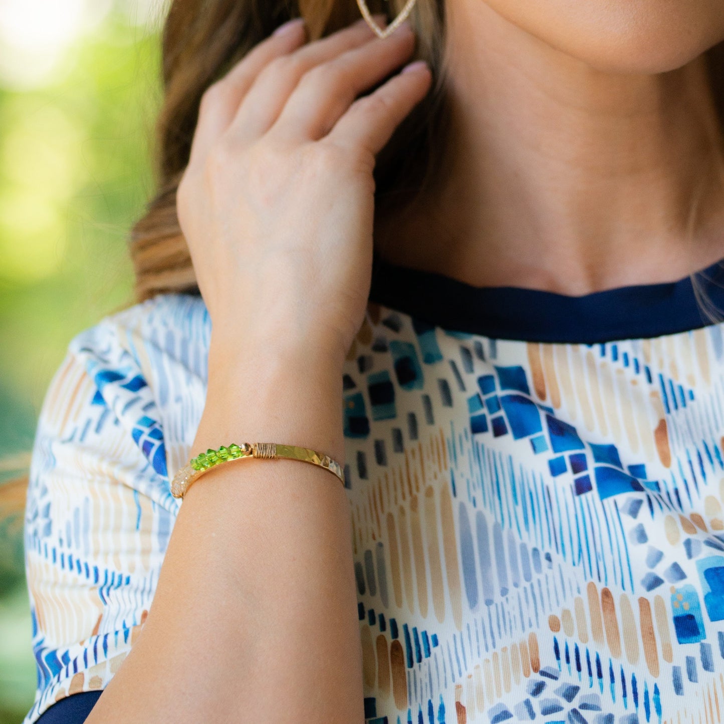 Haven Beaded Cuff Bracelet
