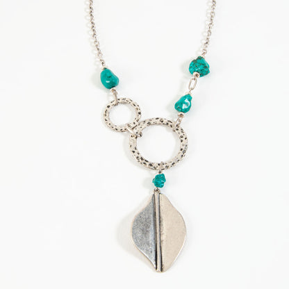 Hadley Turquoise Pendant Necklace