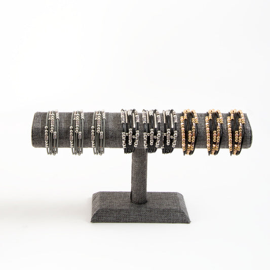 18 Piece Karla Layered Magnetic Bracelet Unit With Display