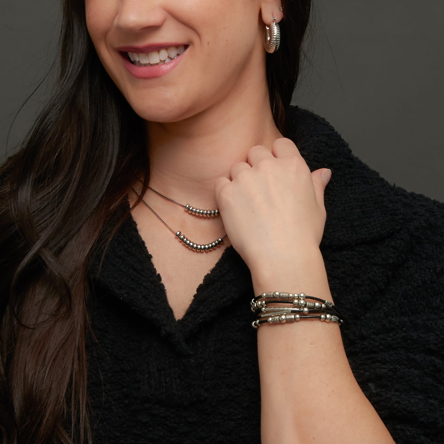 Karla Layered Magnetic Bracelet