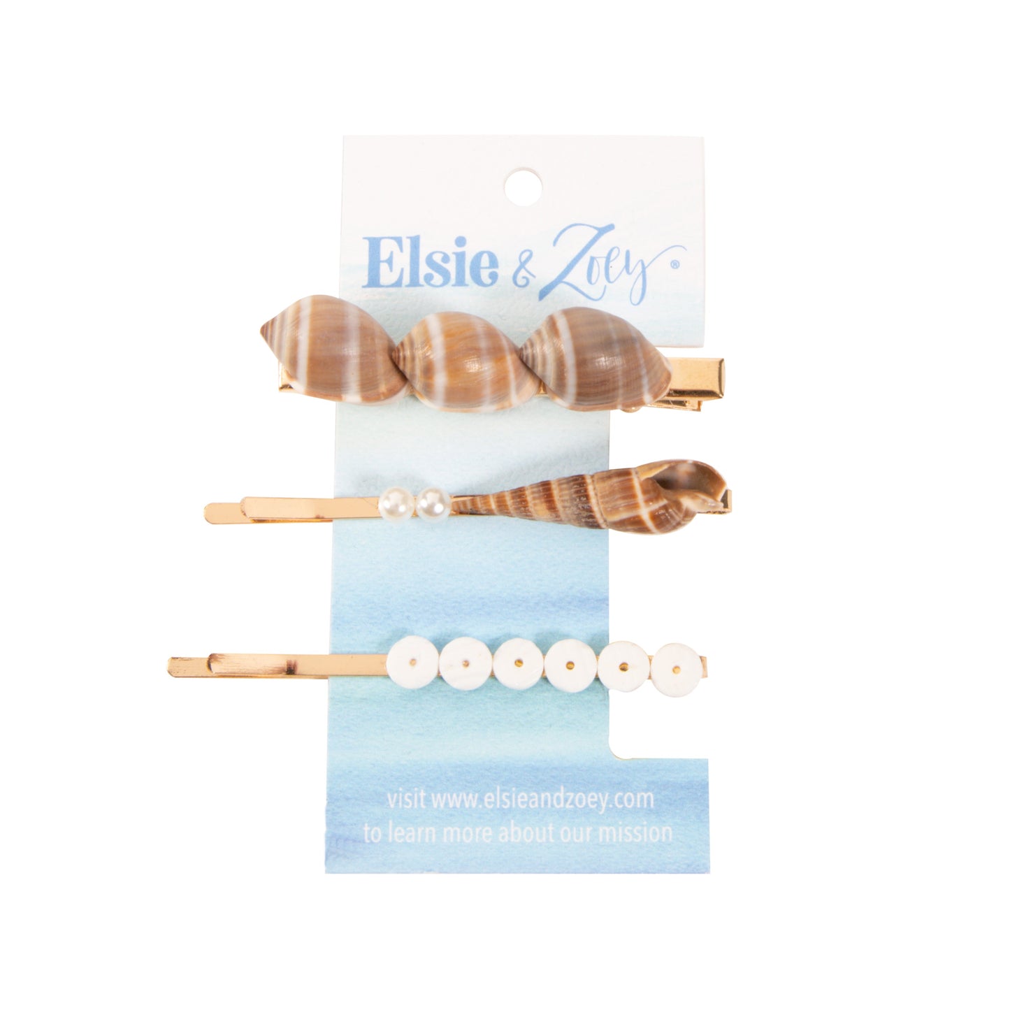 Elsie & Zoey Apryl 3 Piece Hair Pin Set
