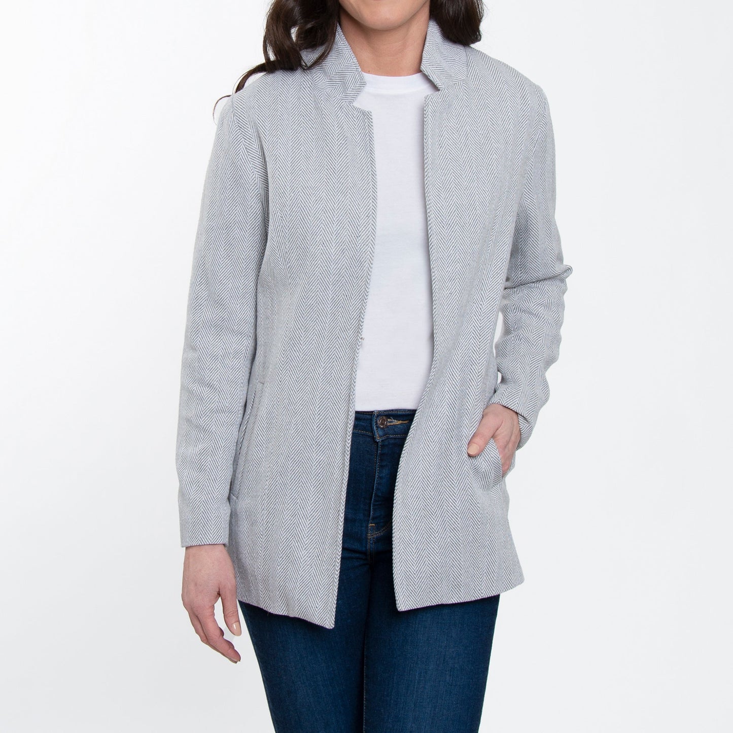 Elsie & Zoey  Women's Archer Long Blazer