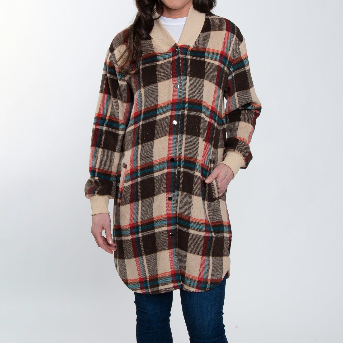 Elsie & Zoey Women's Arlo Long Shacket