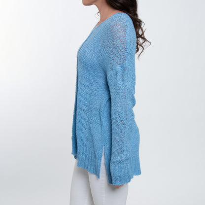 Ellery Crochet Dolman Sleeve Sweater
