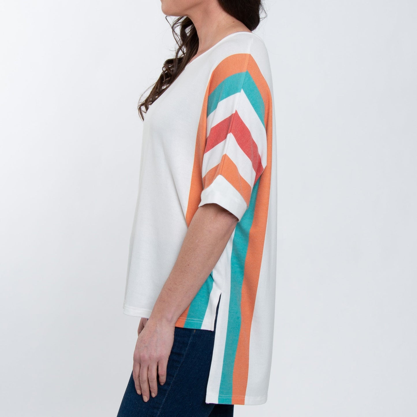 Elsie & Zoey Women's Daya Dolman Sleeve Top