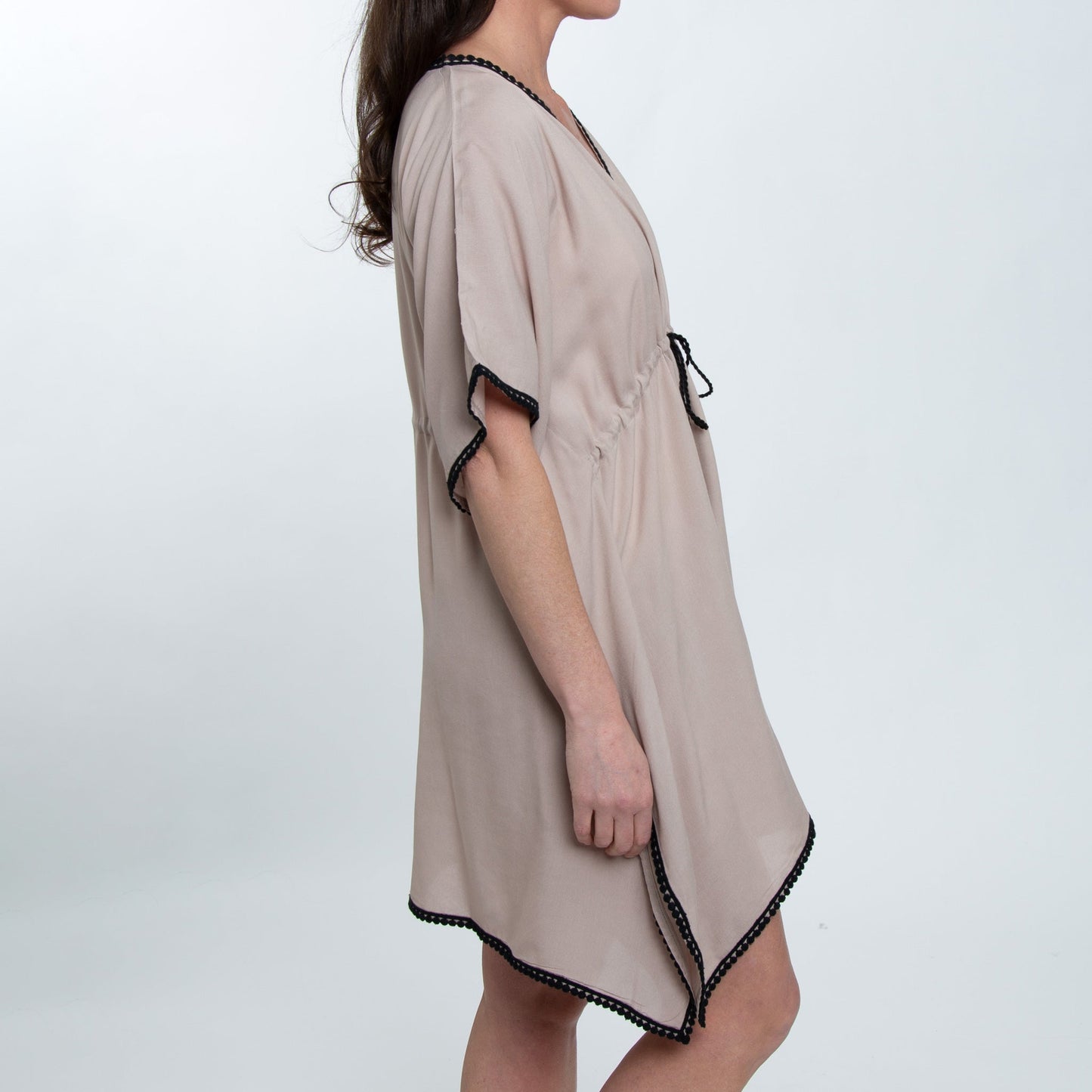 Elsie & Zoey Women's Resortwear Nesli Drawstring Cover Up