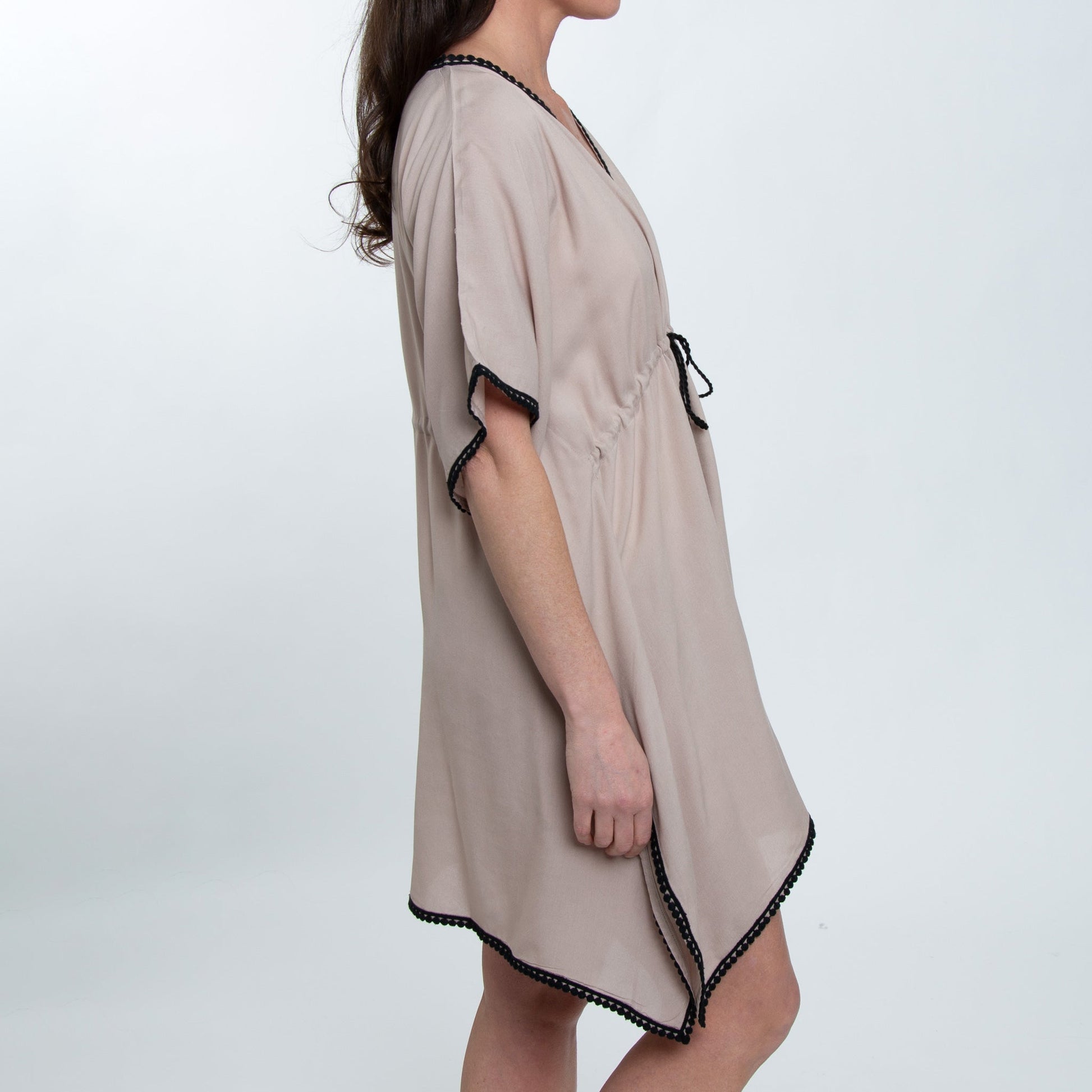 Elsie & Zoey  Women's Resortwear Nesli Drawstring Cover Up