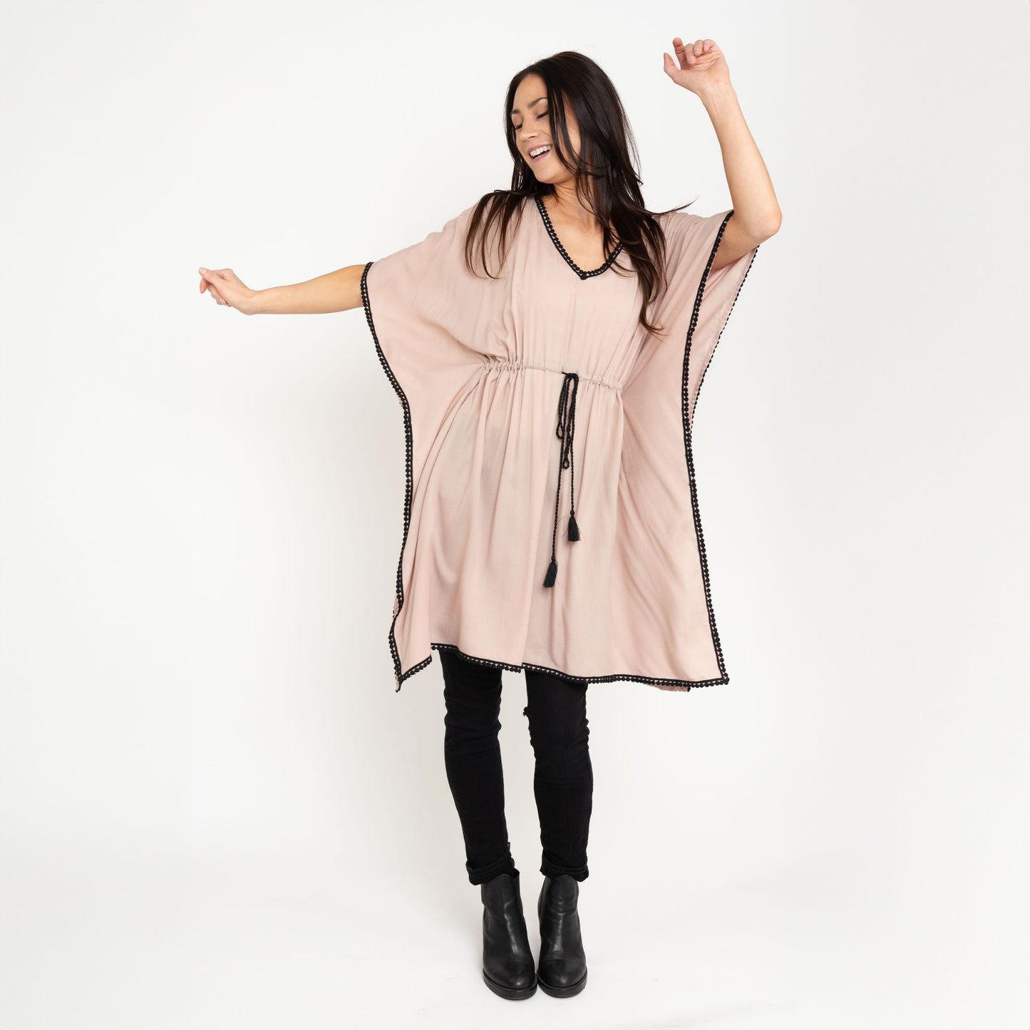 Nesli Drawstring Cover Up