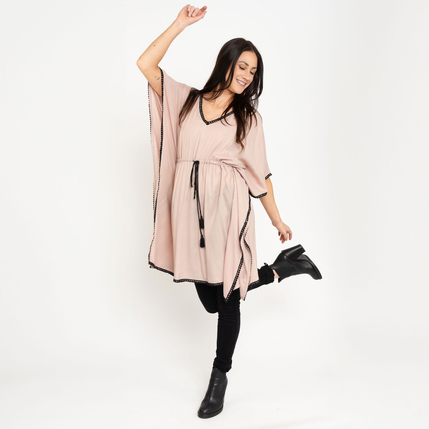 Nesli Drawstring Cover Up