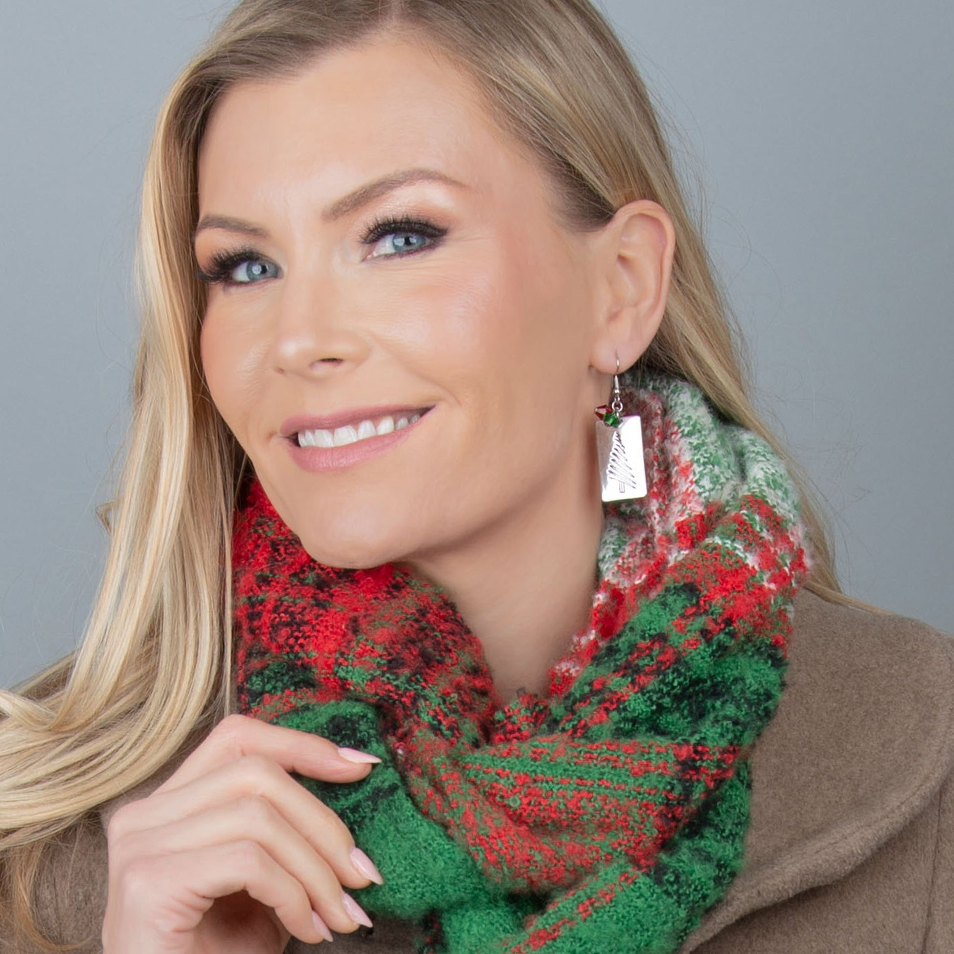 Holiday Christmas Tree Earrings