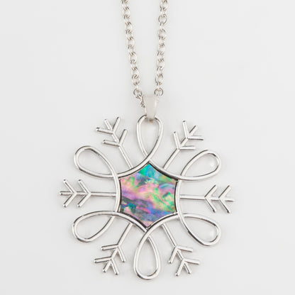 Eira Snowflake Pendant Necklace