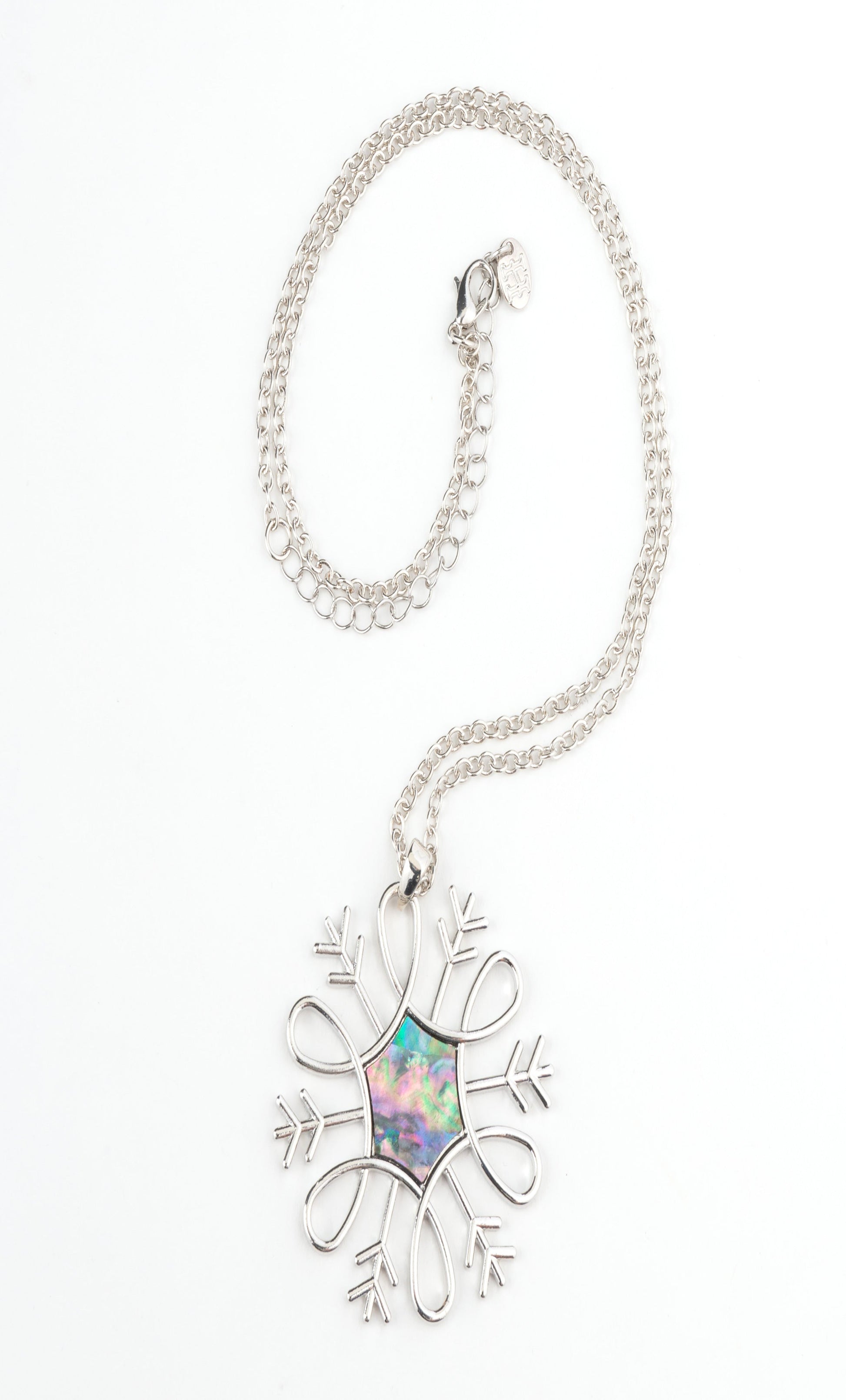 Eira Snowflake Pendant Necklace