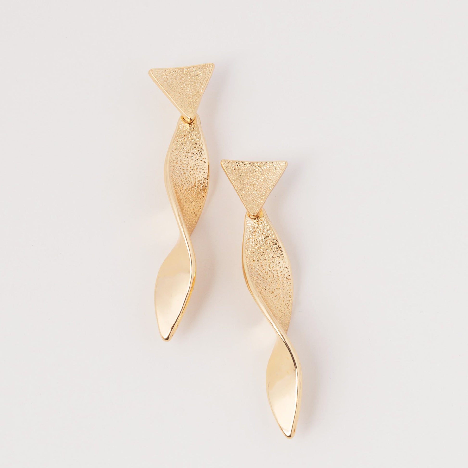 Kali Twisted Ribbon Earrings