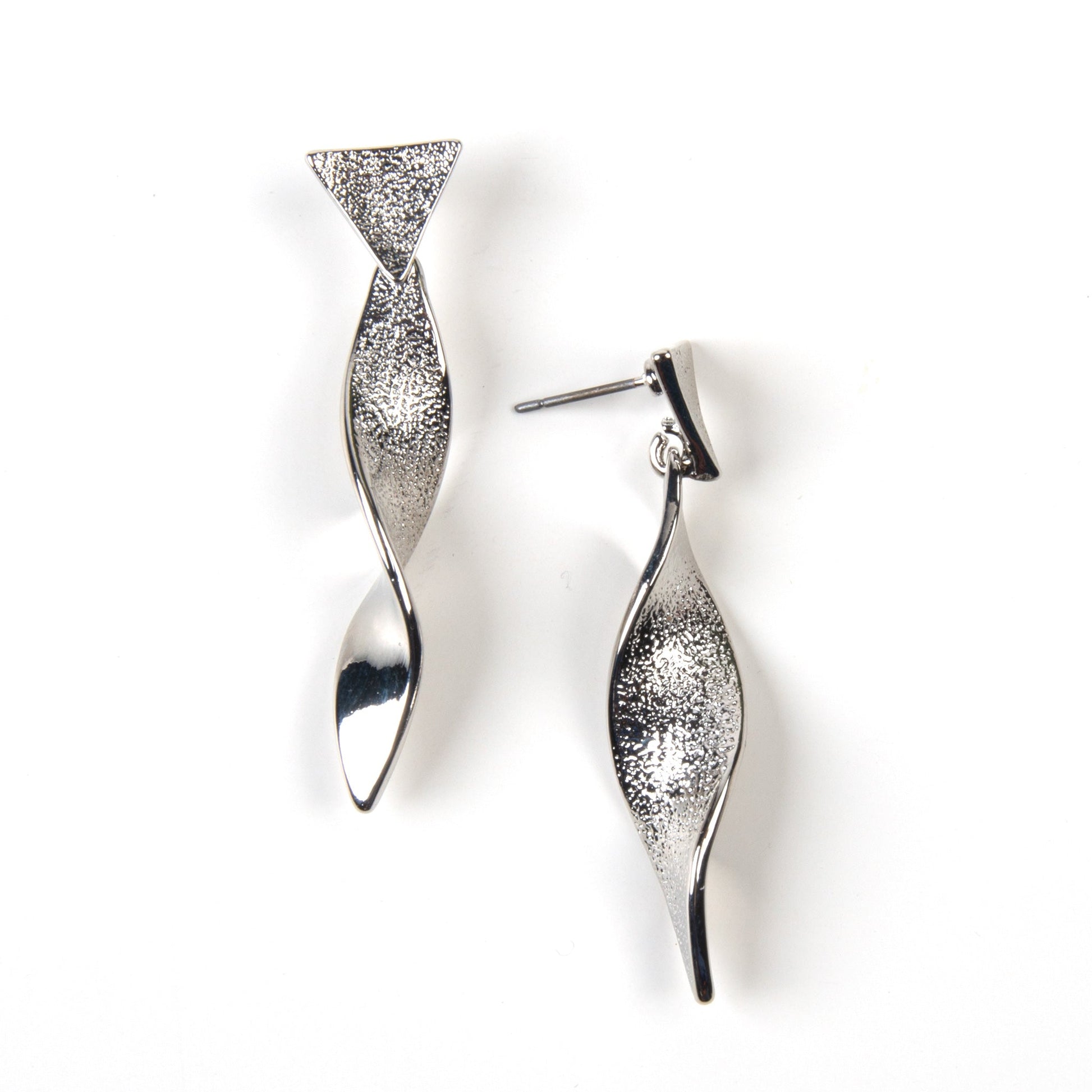 Kali Twisted Ribbon Earrings