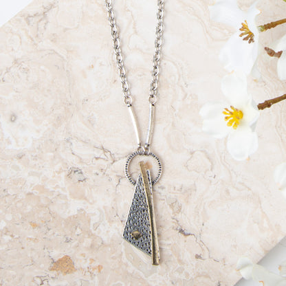 Annalise Triangle Pendant Necklace