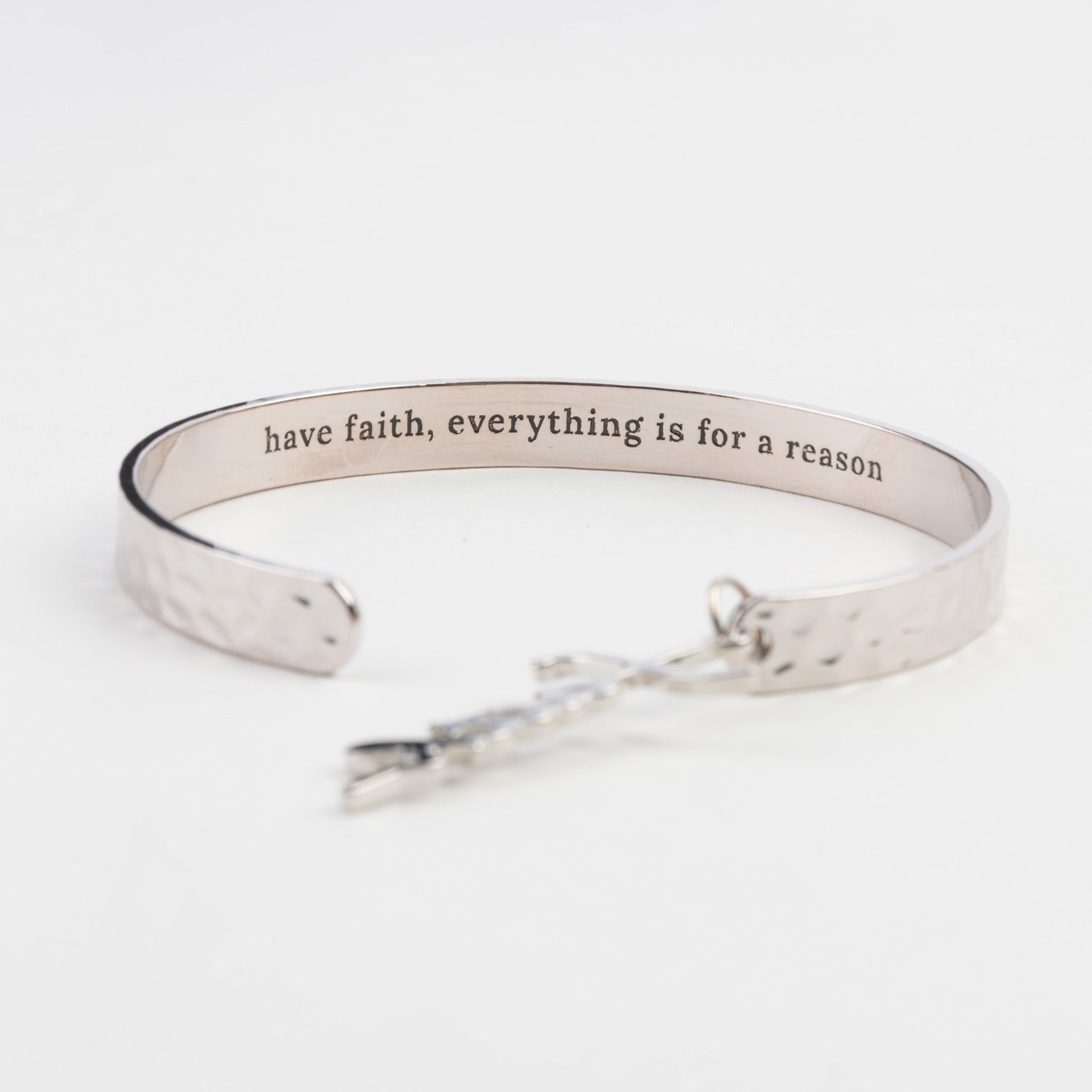 Nina Faith Charm Cuff Bracelet