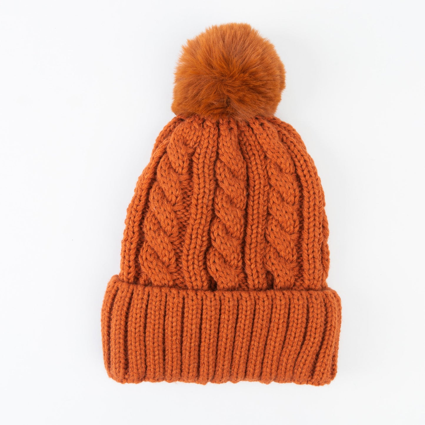 Howard's Women's Winter Sierra Cable Knit Pom Beanie