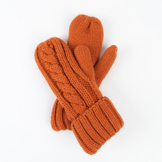 Howard's Women's Winter Sierra Cable Knit Mittens