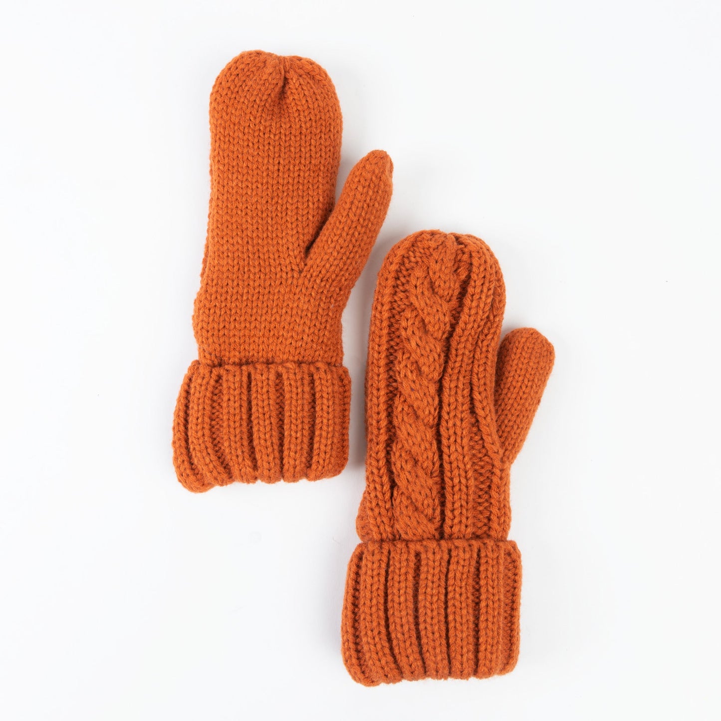 Howard's Women's Winter Sierra Cable Knit Mittens