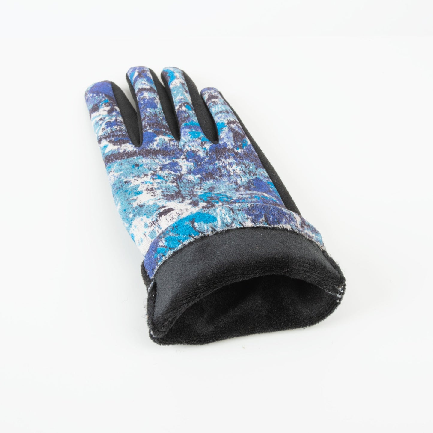 Howard's Women's Winter Hilarie Abstract Floral Print Gloves