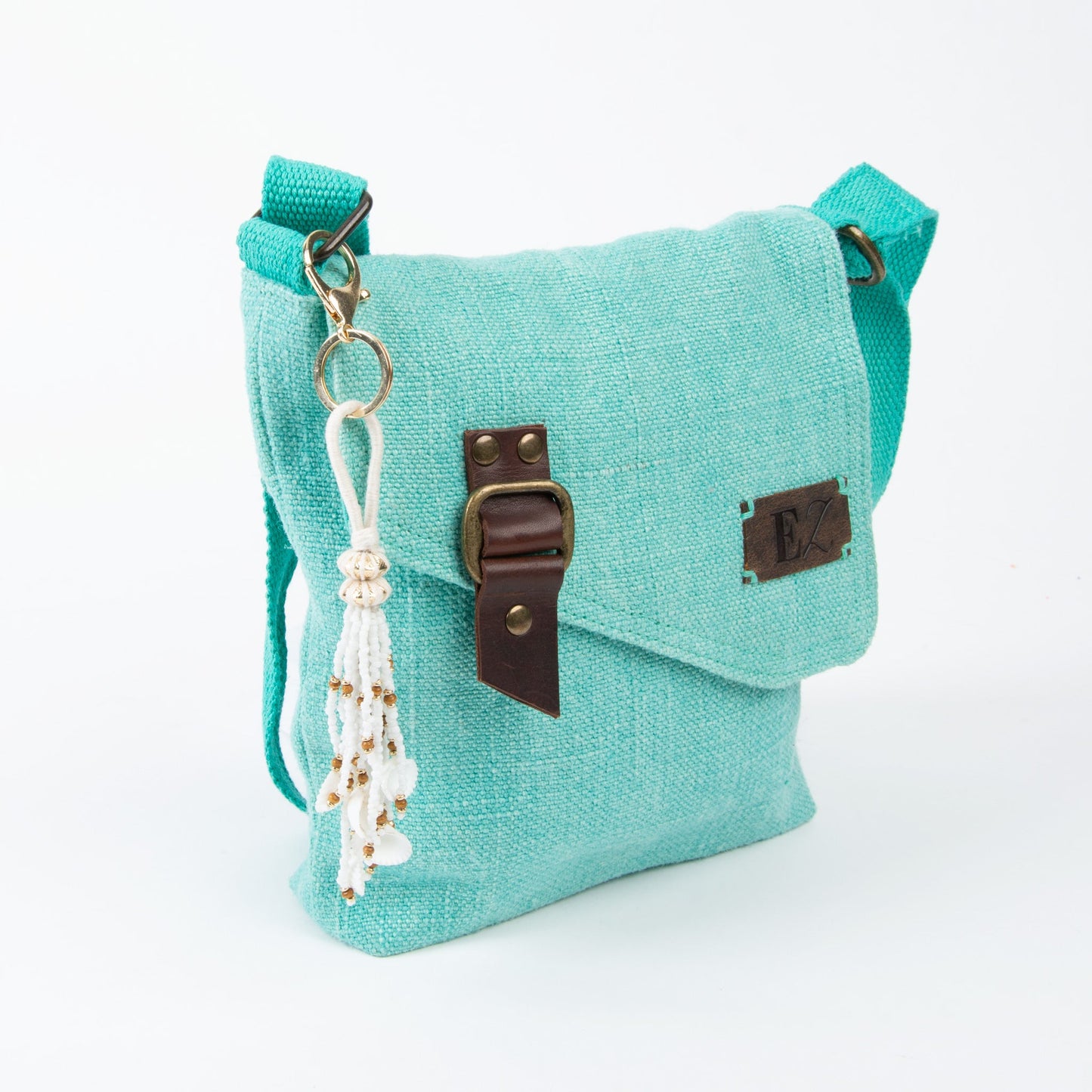 Elsie & Zoey Women's Belen Beaded Shell Key Chain