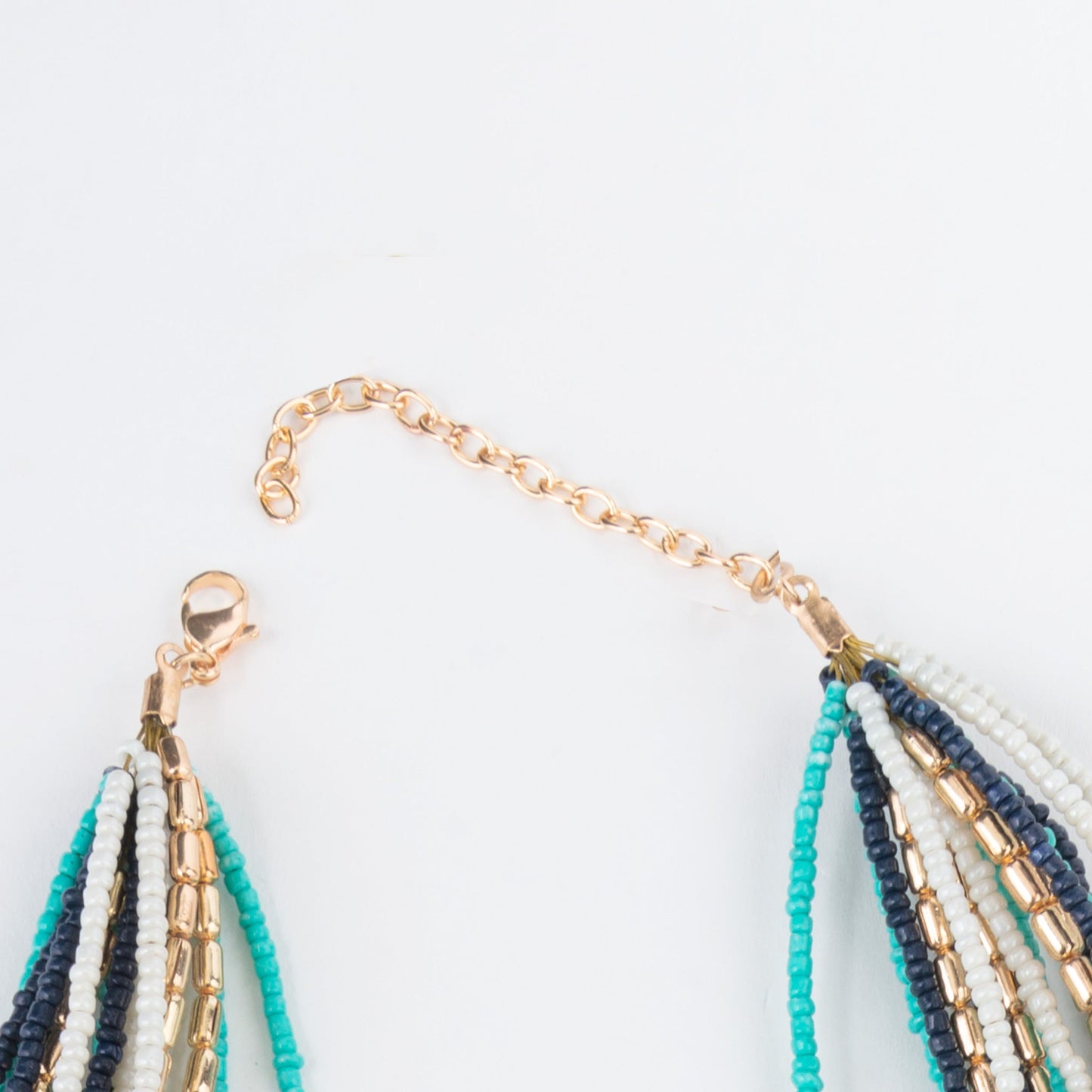 Elsie & Zoey Women's Zora Multi Row Beaded Necklace